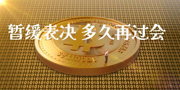 暂缓表决 多久再过会_https://wap.fansifence.com_投资理财_第1张