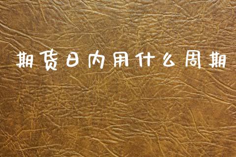 期货日内用什么周期_https://wap.fansifence.com_外汇交易_第1张
