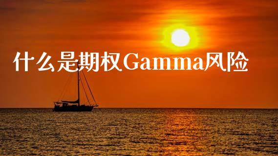 什么是期权Gamma风险_https://wap.fansifence.com_今日财经_第1张