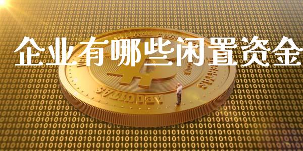 企业有哪些闲置资金_https://wap.fansifence.com_外汇交易_第1张