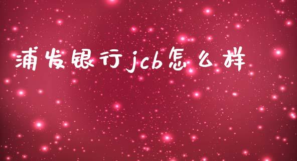 浦发银行jcb怎么样_https://wap.fansifence.com_外汇交易_第1张