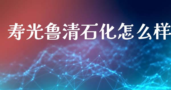 寿光鲁清石化怎么样_https://wap.fansifence.com_外汇交易_第1张