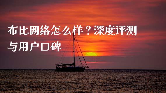 布比网络怎么样？深度评测与用户口碑_https://wap.fansifence.com_外汇交易_第1张