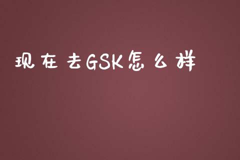 现在去GSK怎么样_https://wap.fansifence.com_债券投资_第1张