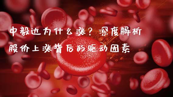 中毅达为什么涨？深度解析股价上涨背后的驱动因素_https://wap.fansifence.com_债券投资_第1张