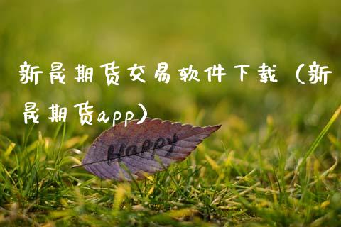 新晟期货交易软件下载（新晟期货app）_https://wap.fansifence.com_外汇交易_第1张