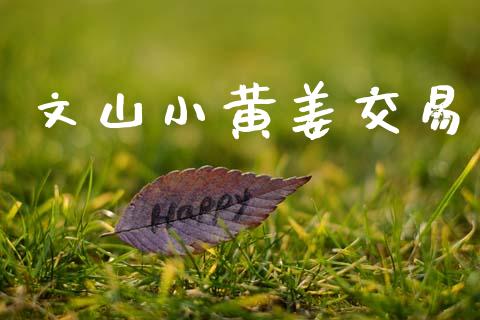 文山小黄姜交易_https://wap.fansifence.com_外汇交易_第1张