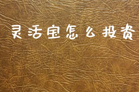 灵活宝怎么投资_https://wap.fansifence.com_投资理财_第1张