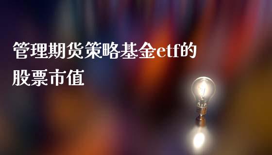 管理期货策略基金etf的股票市值_https://wap.fansifence.com_投资理财_第1张