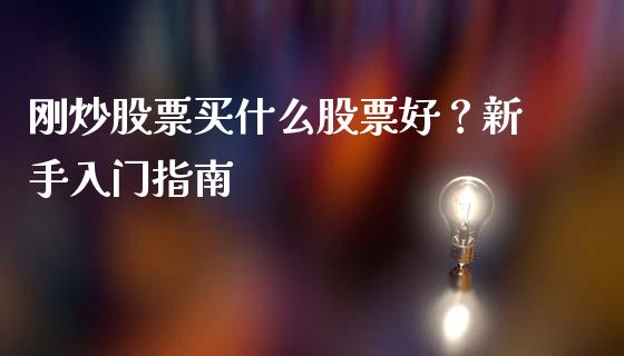 刚炒股票买什么股票好？新手入门指南_https://wap.fansifence.com_债券投资_第1张