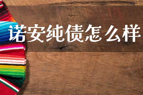 诺安纯债怎么样_https://wap.fansifence.com_债券投资_第1张