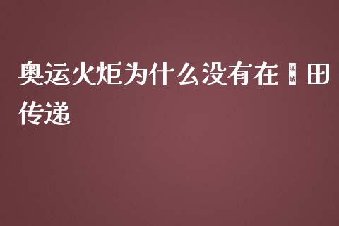 奥运火炬为什么没有在莆田传递_https://wap.fansifence.com_外汇交易_第1张