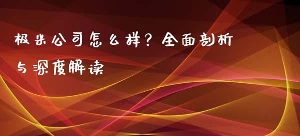 极米公司怎么样？全面剖析与深度解读_https://wap.fansifence.com_投资理财_第1张