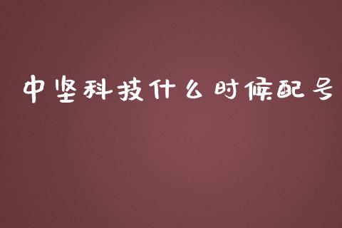 中坚科技什么时候配号_https://wap.fansifence.com_债券投资_第1张