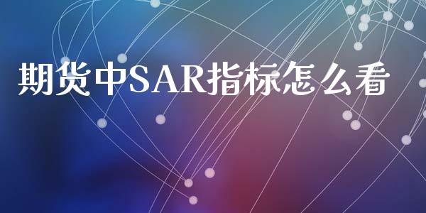 期货中SAR指标怎么看_https://wap.fansifence.com_今日财经_第1张