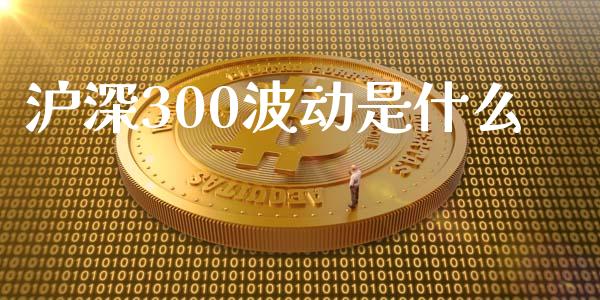 沪深300波动是什么_https://wap.fansifence.com_投资理财_第1张